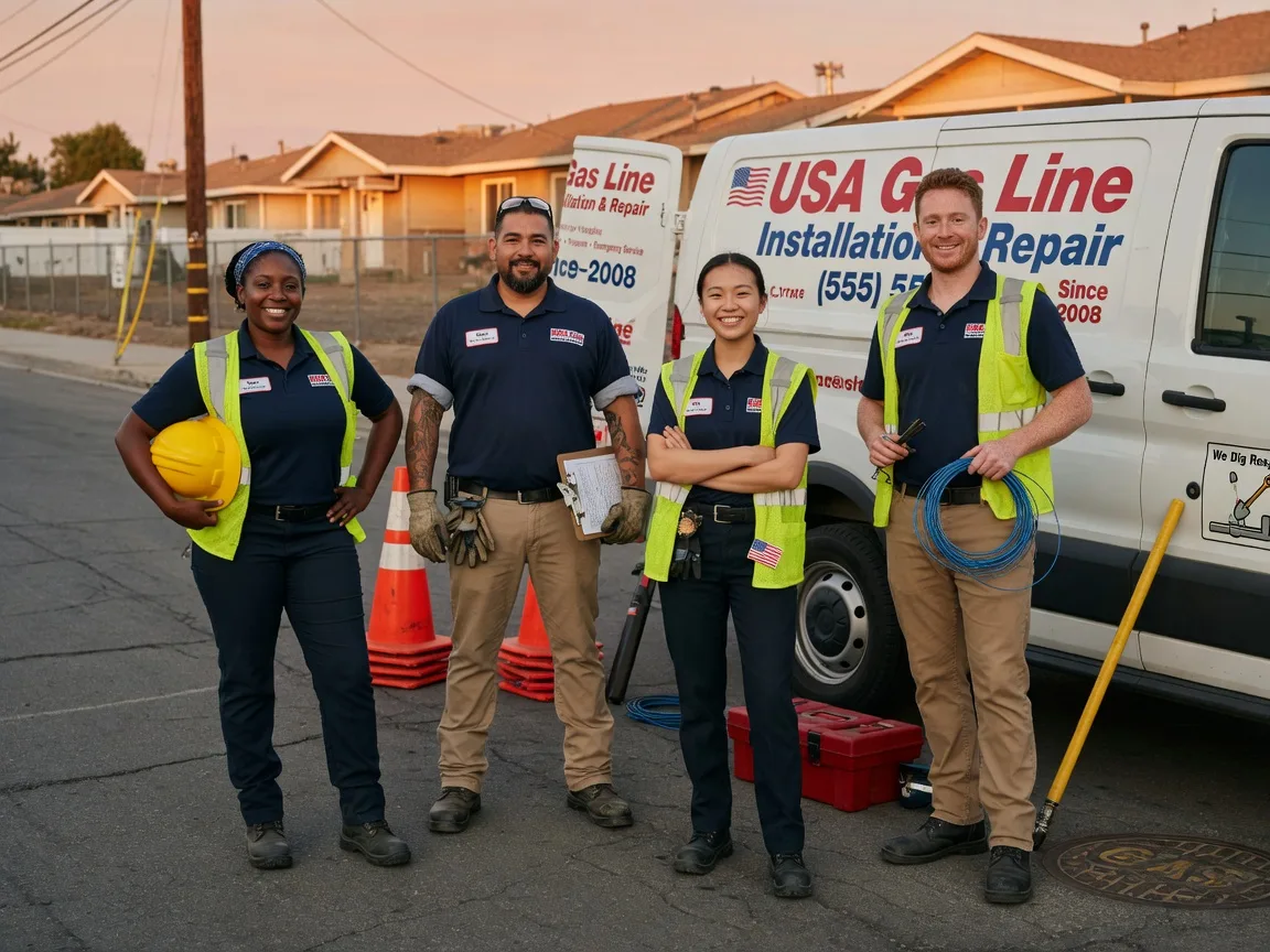 Gas Line Installation company in Hermitage, AR